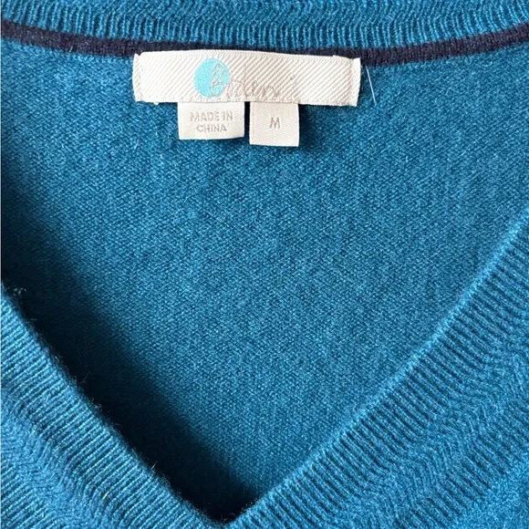 Boden V-Neck Sweater 100% cashmere - Picture 2 of 3